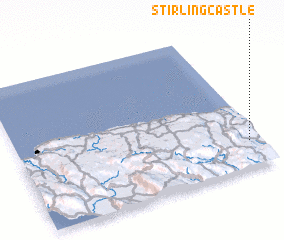 3d view of Stirling Castle