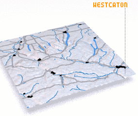 3d view of West Caton