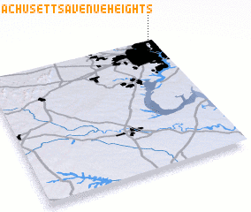 3d view of Massachusetts Avenue Heights