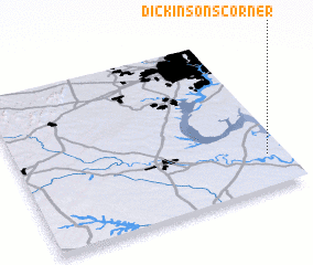 3d view of Dickinsons Corner