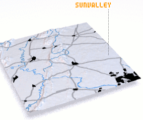 3d view of Sun Valley