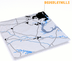 3d view of Beverley Hills