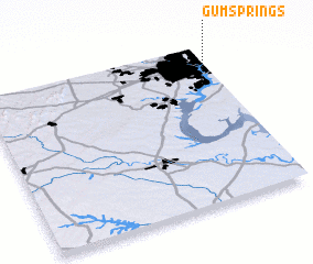 3d view of Gum Springs