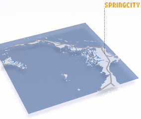 3d view of Spring City