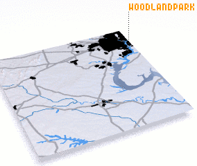 3d view of Woodland Park