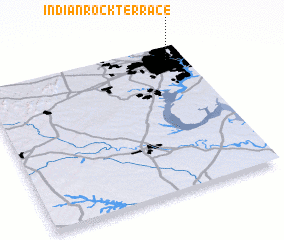 3d view of Indian Rock Terrace