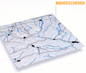 3d view of Havens Corner