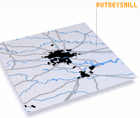 3d view of Putneys Mill