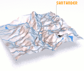 3d view of Santander