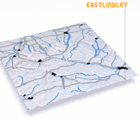 3d view of East Lindley