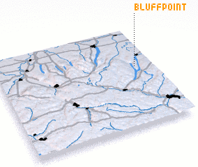 3d view of Bluff Point