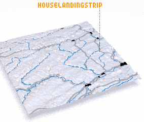 3d view of House Landing Strip