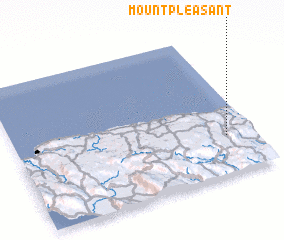 3d view of Mount Pleasant