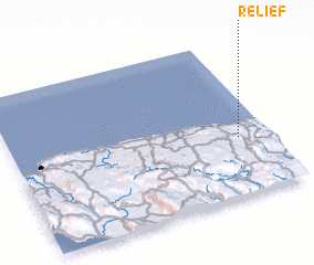 3d view of Relief