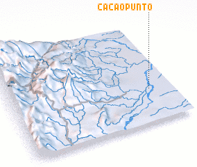 3d view of Cacao Punto