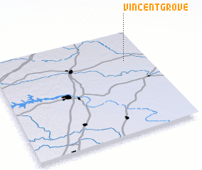 3d view of Vincent Grove