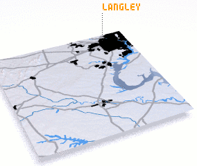 3d view of Langley