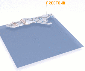 3d view of Freetown