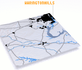 3d view of Warington Hills