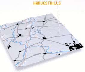 3d view of Harvest Hills