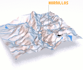 3d view of Hornillos