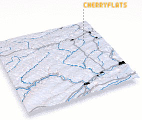3d view of Cherry Flats