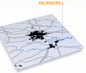 3d view of Rolands Mill