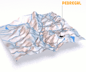 3d view of Pedregal