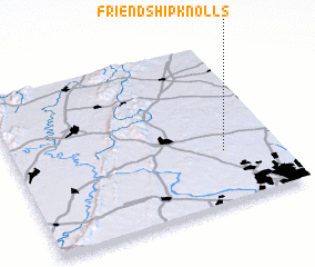 3d view of Friendship Knolls