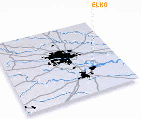 3d view of Elko