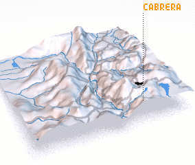 3d view of Cabrera