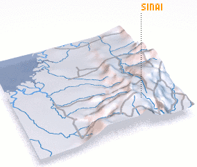 3d view of Sinaí