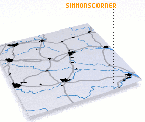 3d view of Simmons Corner