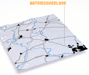 3d view of Watkins Overlook