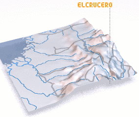 3d view of El Crucero