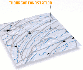 3d view of Thompsontown Station