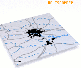 3d view of Holts Corner
