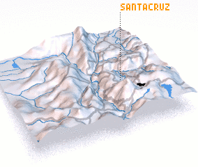 3d view of Santacruz