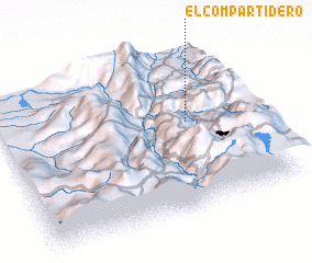 3d view of El Compartidero