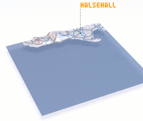 3d view of Halse Hall