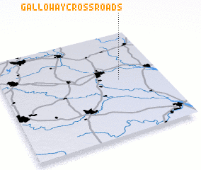 3d view of Galloway Crossroads