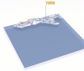 3d view of York