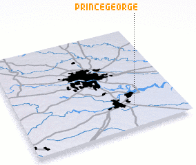 3d view of Prince George