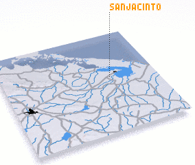 3d view of San Jacinto