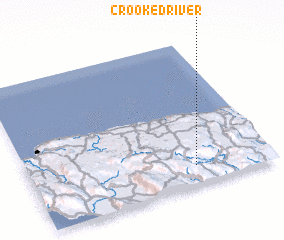 3d view of Crooked River