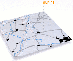 3d view of Alpine