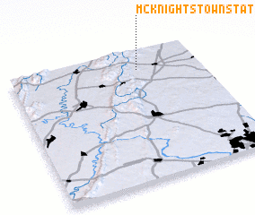 3d view of McKnightstown Station