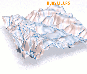 3d view of Huaylillas