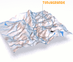 3d view of Tunja Grande