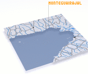 3d view of Monte Guairajal